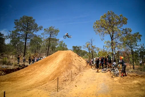 Imagen del archivo de «Freeride, una de las disciplinas más populares del MTB, crece con el Gravity Fest».