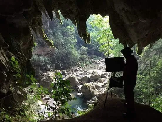 Cueva Cotzalostok, Zongolica, Veracruz. Foto Pedro Pablo Cruz