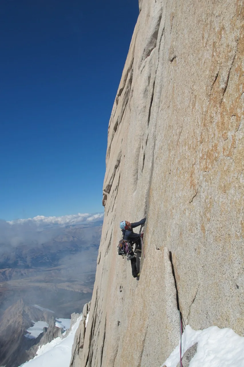 Pilar Casarotto, Cerro Fitz Roy. Foto H Gratton