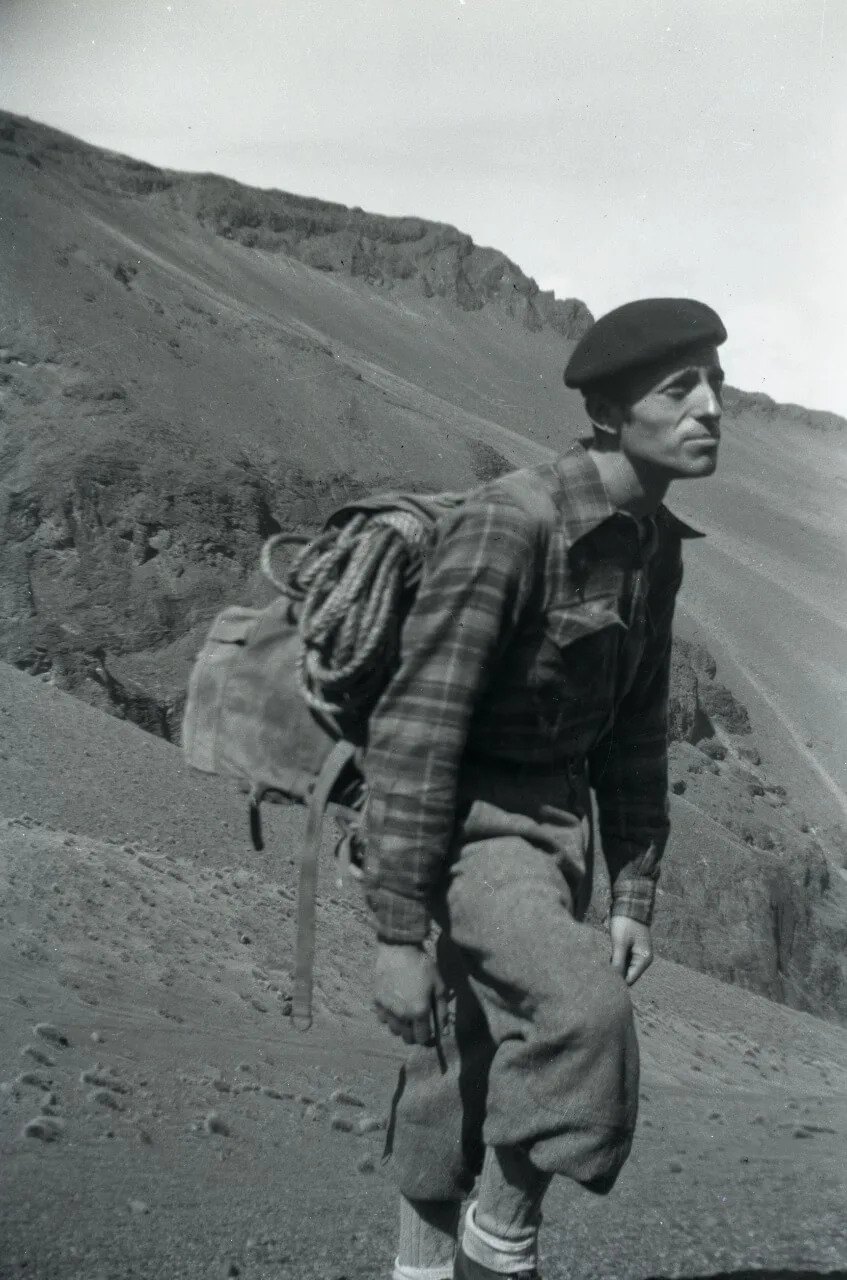 Imagen del archivo de «Fernando la "Araña" Lipkau y los refugiados españoles en los volcanes de México».