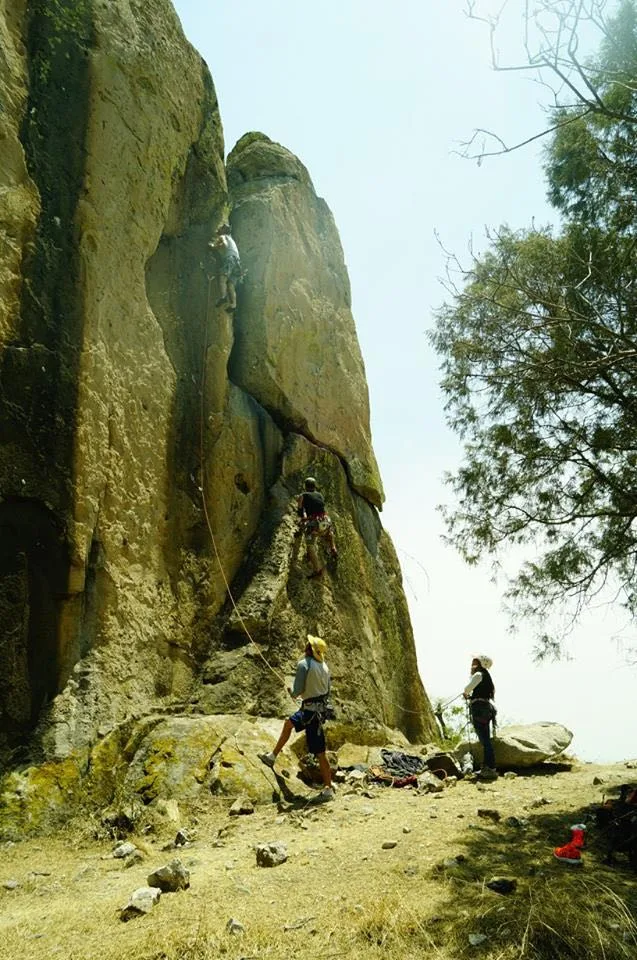 Imagen del archivo de «Piedra Parada: nueva zona de escalada natural en Estado de México».