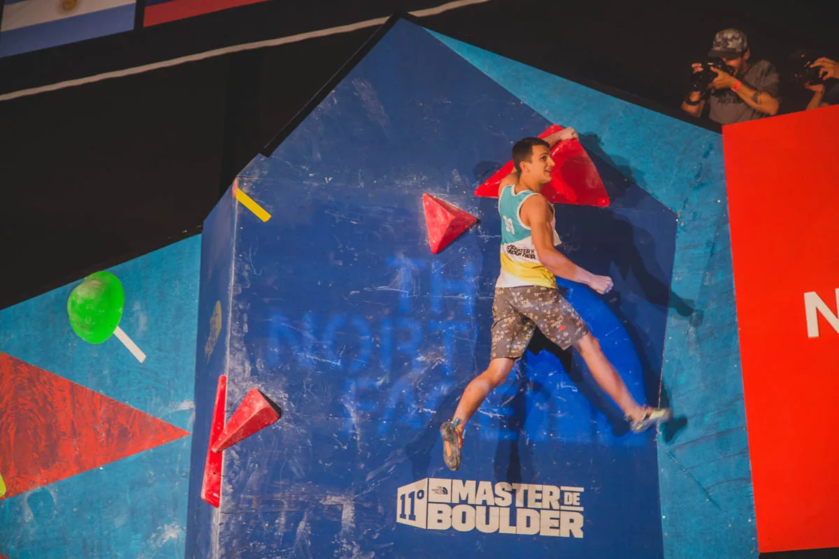 Imagen del archivo de «TNF Master de Boulder 2018: Héctor y Mayis ponen a México en el top10».
