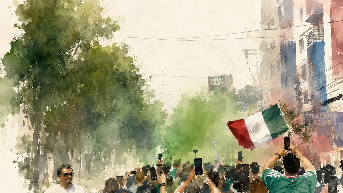 Imagen de portada de «Mi Ritual del Caos - Viviendo la inauguración del mundial».