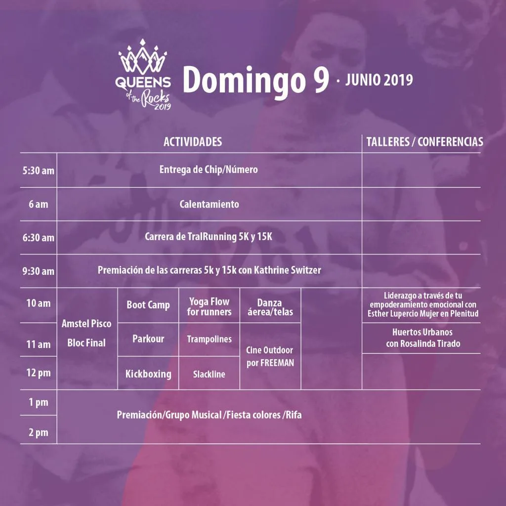 Imagen del archivo de «¡Agenda de Queens of the Rocks! Conoce el programa y prepárate».