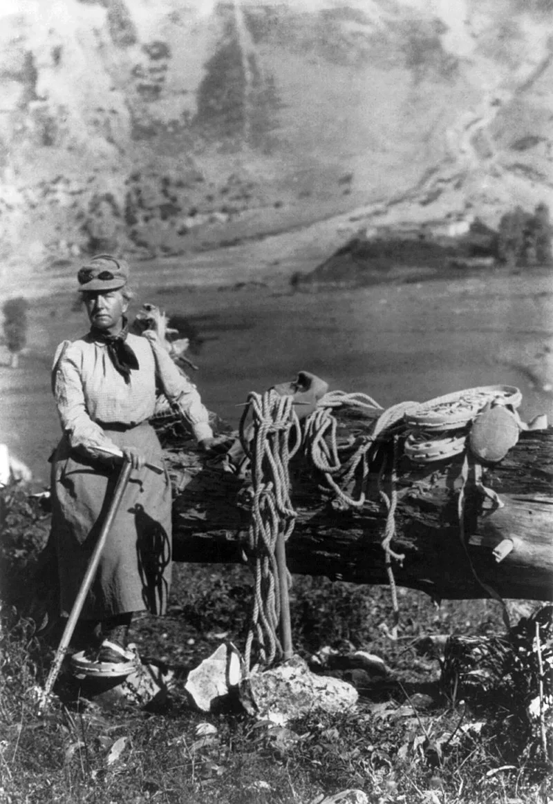 Imagen de portada de «Fanny Bullock, la montañista que abrió camino para el alpinismo femenil».
