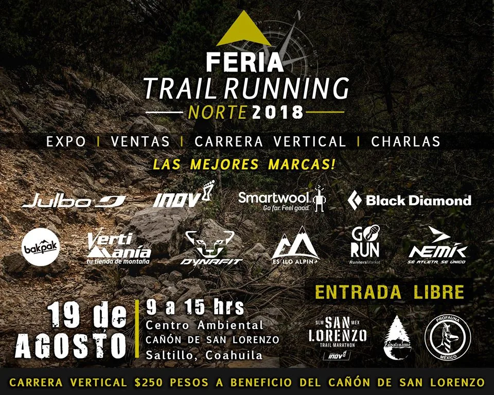 Imagen del archivo de «La Feria Trail Running Norte: carrera en pro de la Sierra de Zapalinamé».