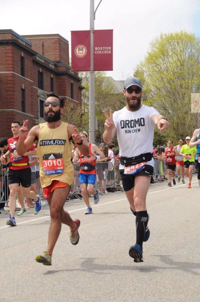 Imagen del archivo de «Trail para volar en asfalto: Mau Díaz logra 2:59 en maratón de Boston #AireLibre».