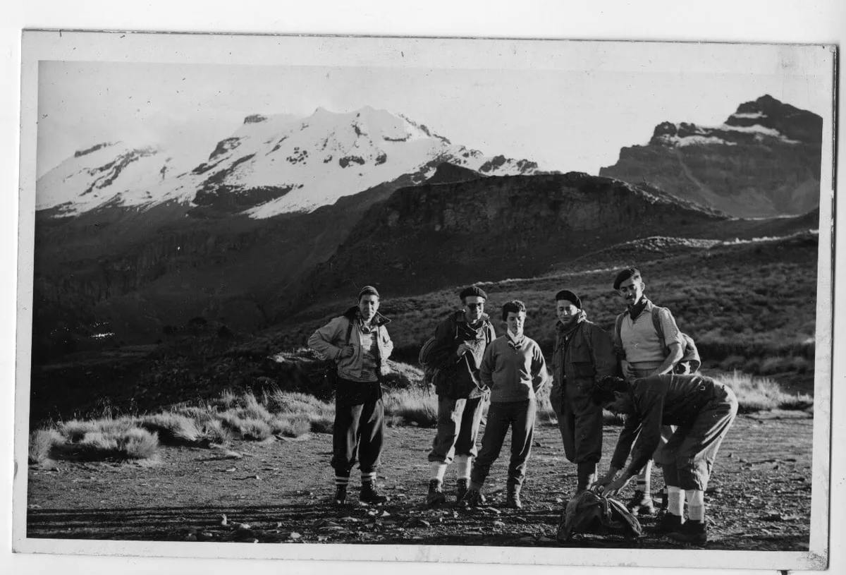 Imagen del archivo de «Fernando la "Araña" Lipkau y los refugiados españoles en los volcanes de México».