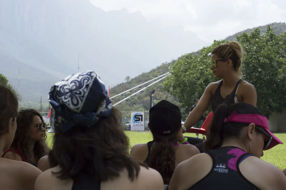 Imagen del archivo de «Concluyó Queens of the Rocks, el máximo evento de escalada femenil en México».