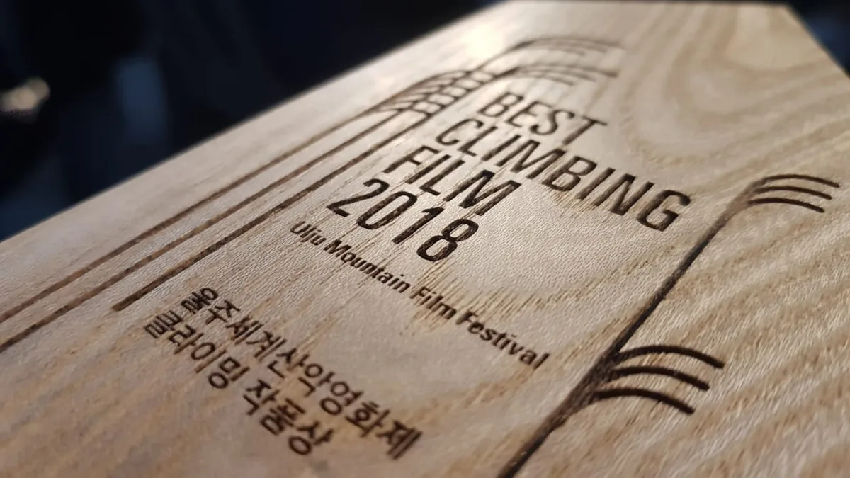 Imagen de portada de «Ice Calling gana mejor película de escalada en Festival de Corea del Sur».