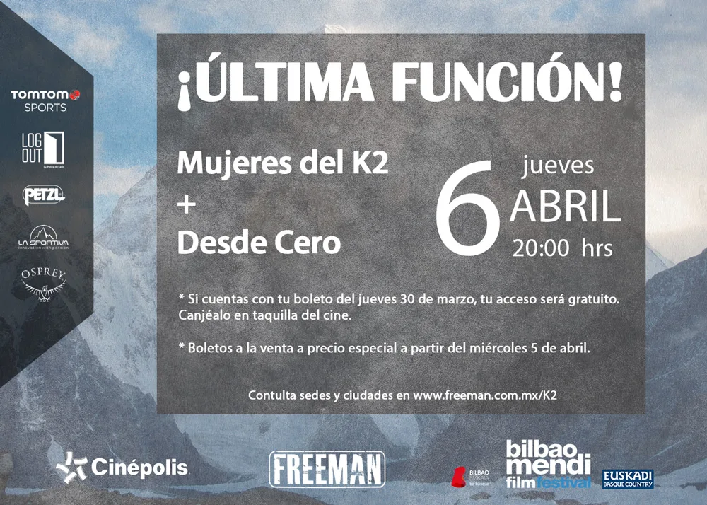 Imagen del archivo de «Mujeres del K2 y Desde Cero, el Ciclo La Montaña es Cultura cierra con Aventura».