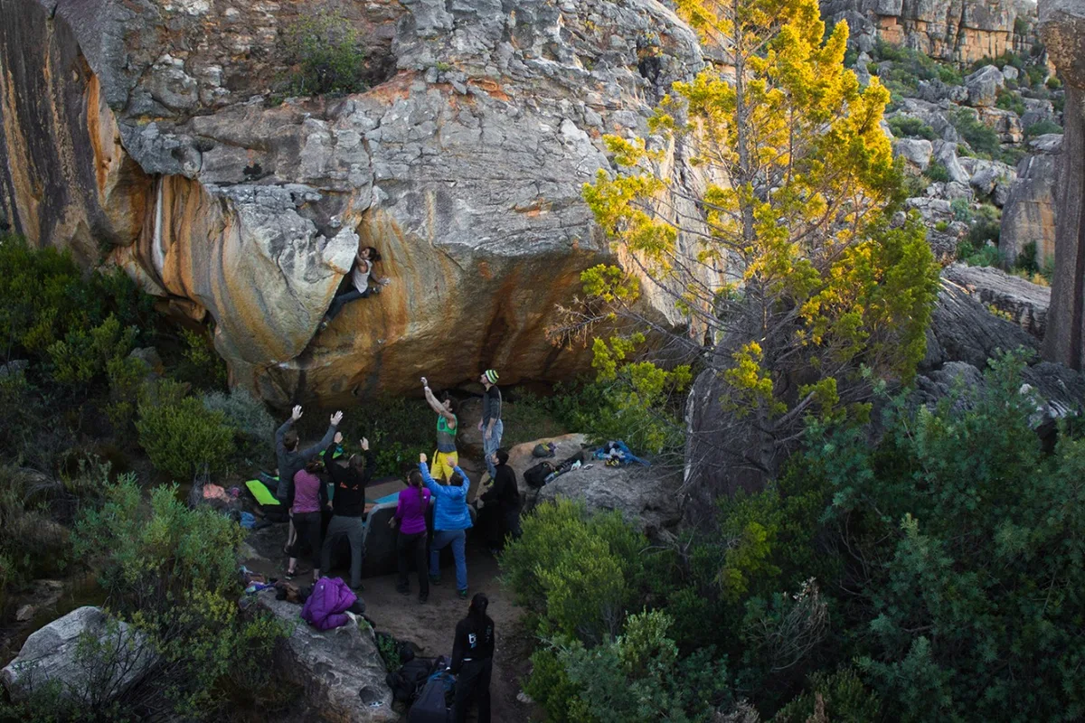 V11, Rocklands. foto Matias Salinas.
