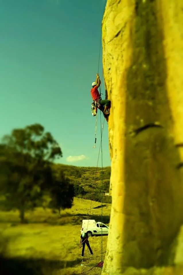 Imagen del archivo de «Piedra Parada: nueva zona de escalada natural en Estado de México».