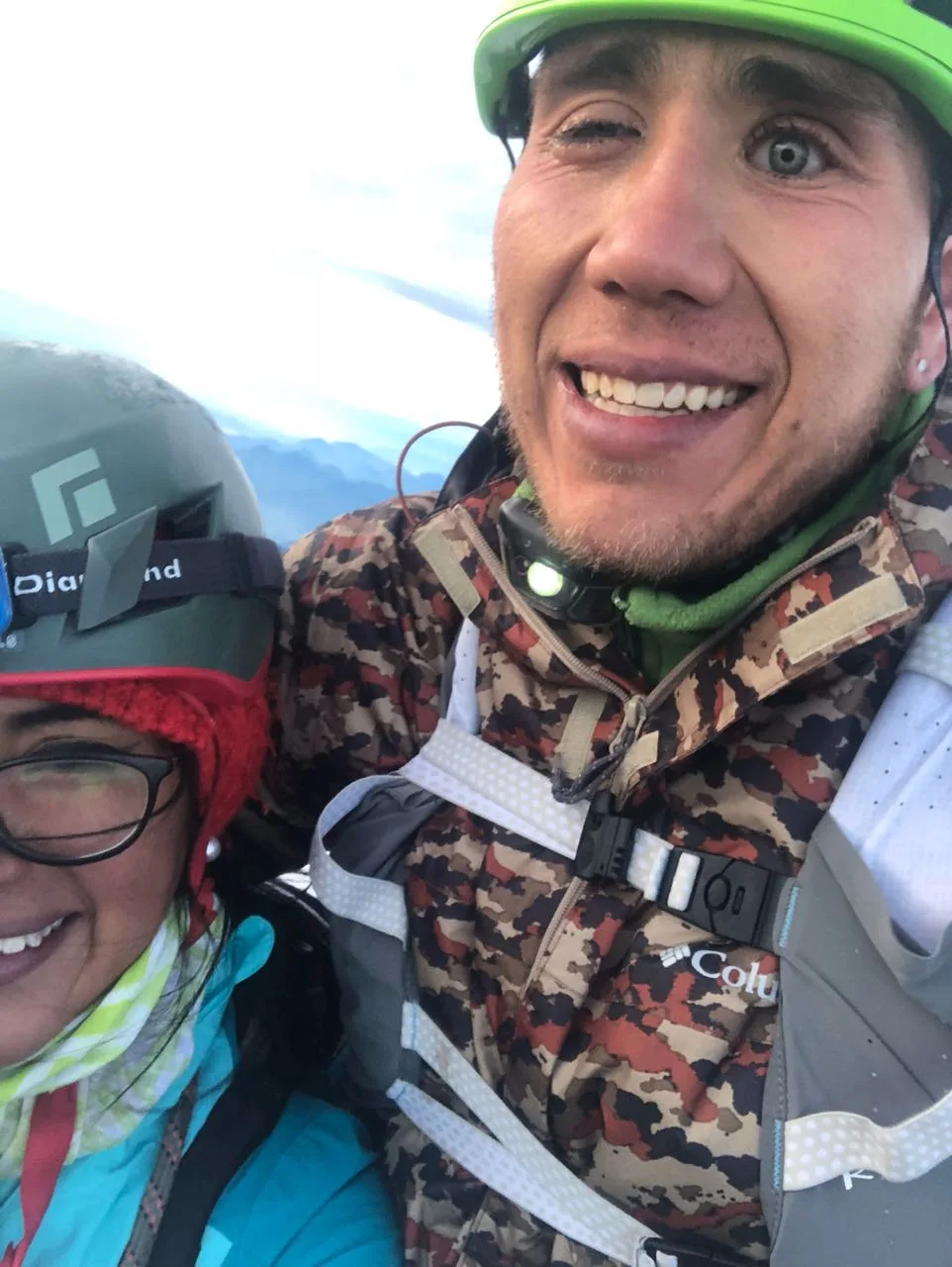 Imagen del archivo de «Rafa Jaime encumbra el Pico de Orizaba; primer ciego en lograrlo».