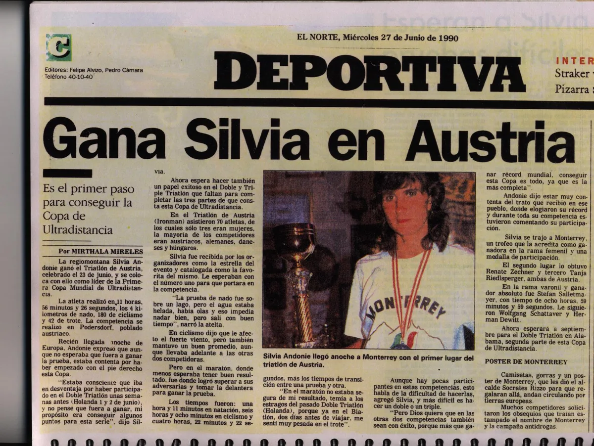 Imagen del archivo de «Entrevista a Silvia Andonie: la corredora más resistente del mundo es mexicana».