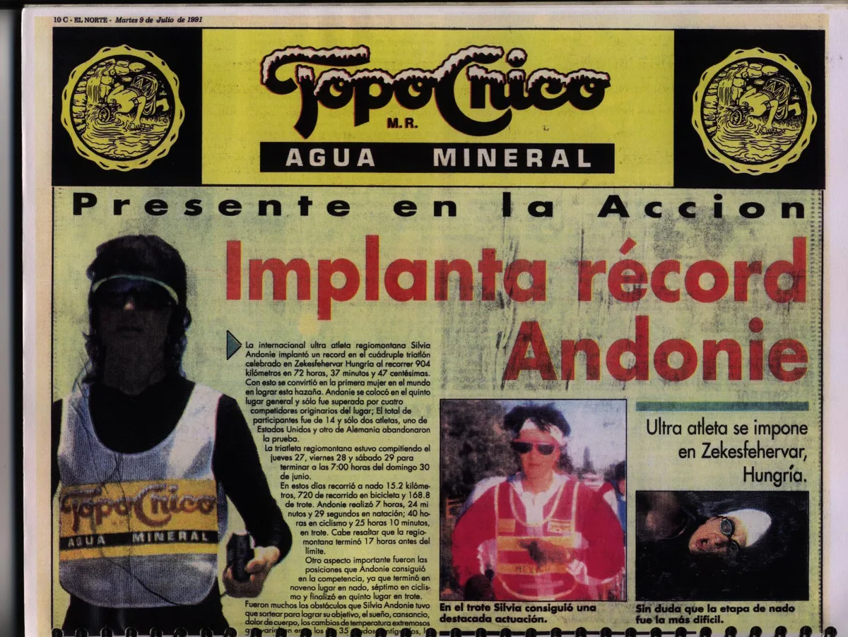 Imagen del archivo de «Entrevista a Silvia Andonie: la corredora más resistente del mundo es mexicana».