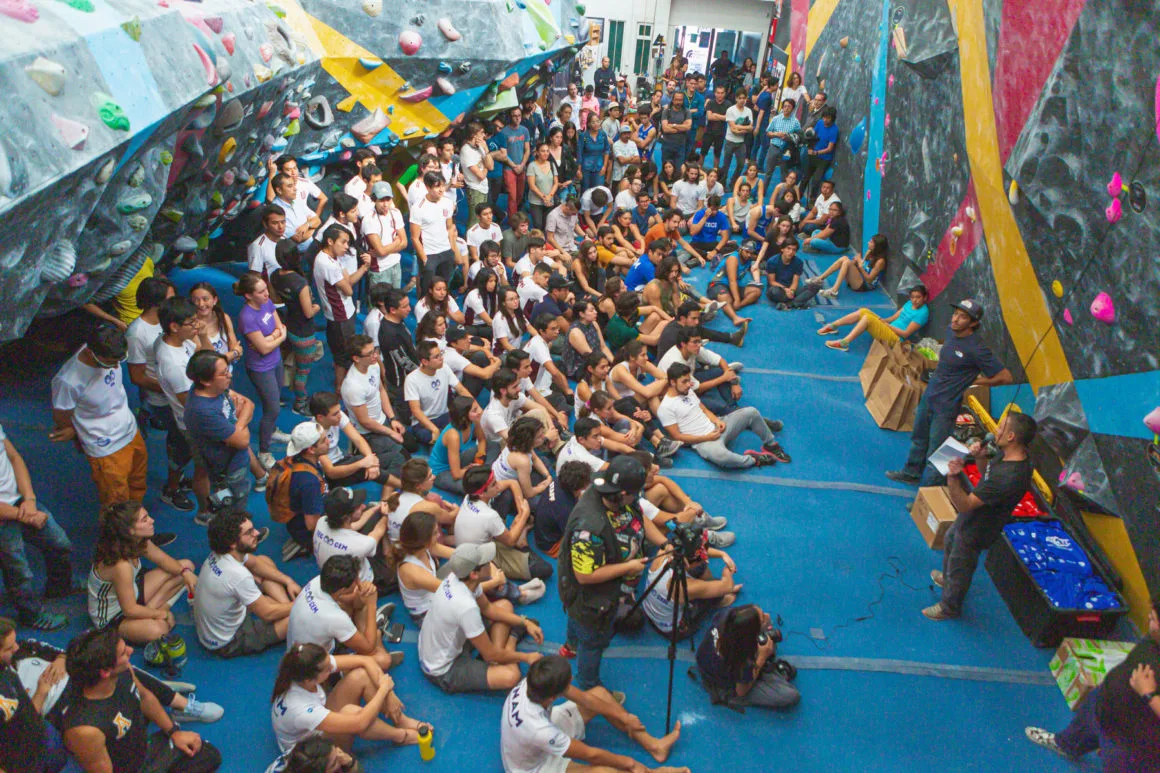Imagen del archivo de «UNAM: campeona absoluta de la Liga de Escalada Estudiantil 2019».