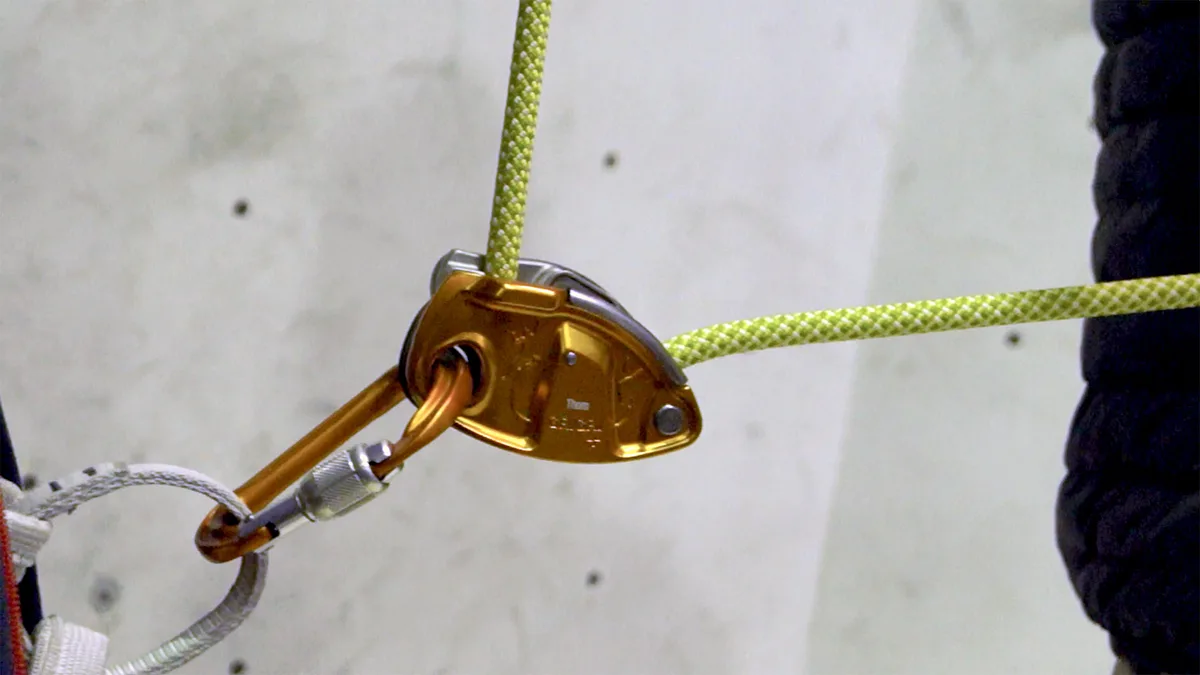Imagen de portada de «Petzl presenta en Barcelona Grigri+ con sistema antipánico #GrigriTour».