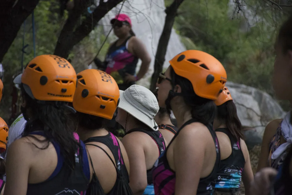 Imagen del archivo de «Concluyó Queens of the Rocks, el máximo evento de escalada femenil en México».