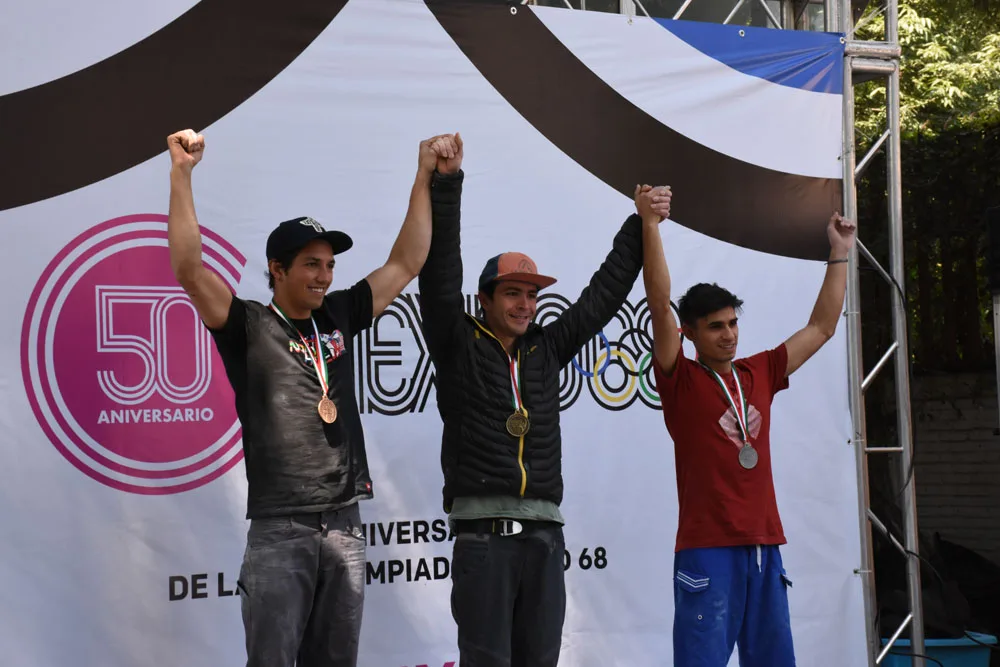 Imagen del archivo de «Santiago de Alba y Arantza Fernández campeones nacionales de bloque 2018».