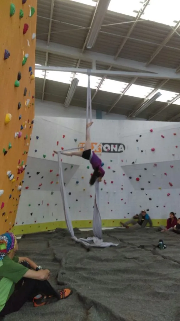 Imagen del archivo de «Toluca ya tiene muro: inauguran Frixiona Escuela de Escalada».
