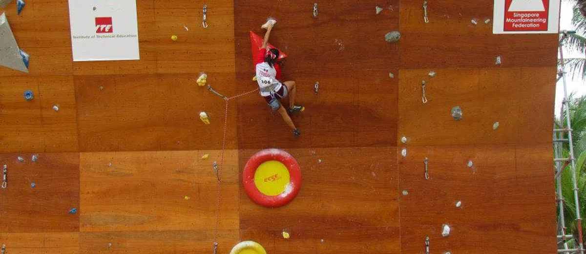 Imagen de portada de «Escalada deportiva a un paso de ser olímpica en Tokio 2020».