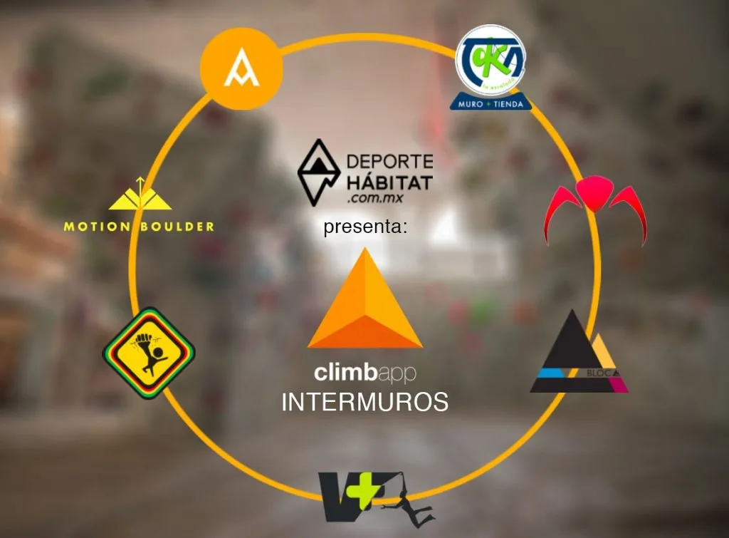 Imagen del archivo de «Únete a la Compe ClimbApp Intermuros 2018 en 7 gimnasios y 3 ciudades».