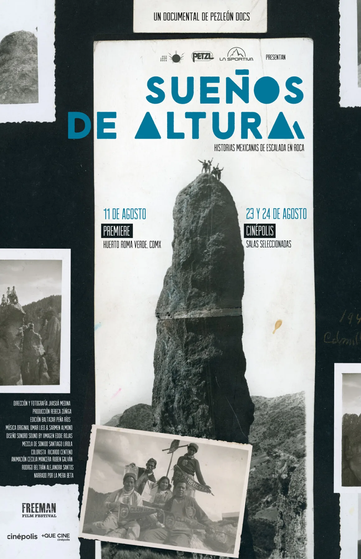 Imagen del archivo de «Estreno: Sueños de Altura, el documental sobre la historia de la escalada en México».