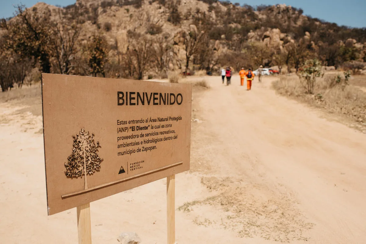 Imagen del archivo de «Ayuda a proteger El Diente: sé voluntario de la Fundación México Vertical».