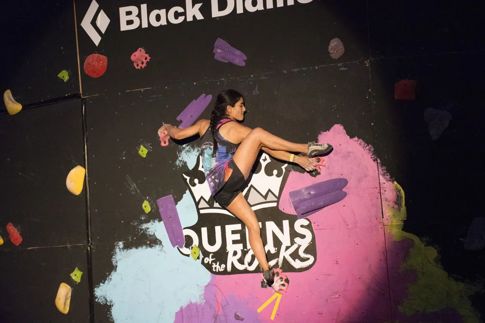 Imagen del archivo de «Concluyó Queens of the Rocks, el máximo evento de escalada femenil en México».