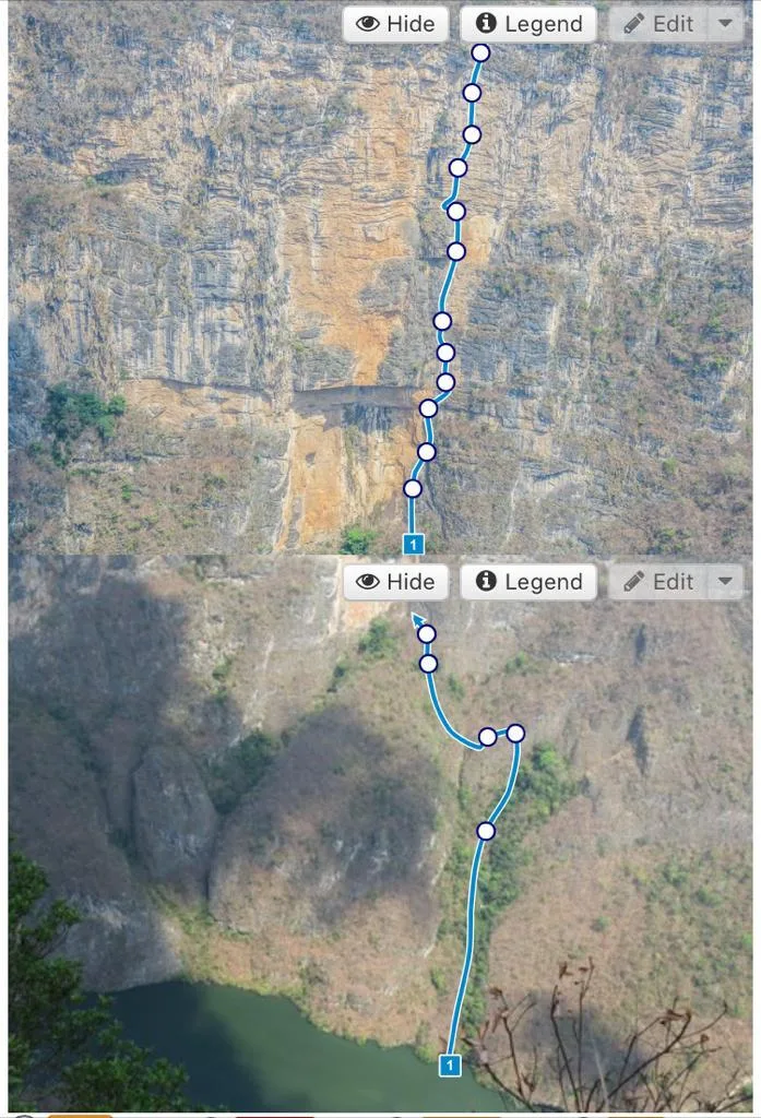 Imagen del archivo de «Xibalbá Uprising: una apertura de 850m en el Cañón del Sumidero».