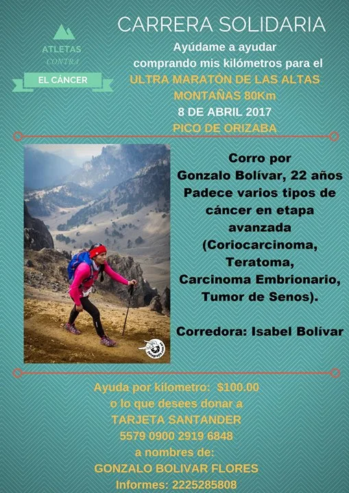 Imagen del archivo de «Gonzalo e Isabel Bolívar, dos Atletas contra el Cáncer, ¡únete!».