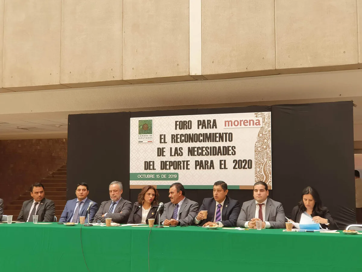 Panel del primer bloque del Foro para el Reconocimiento de las Necesidades del Deporte para el 2020