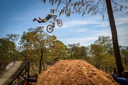 Imagen del archivo de «Freeride, una de las disciplinas más populares del MTB, crece con el Gravity Fest».