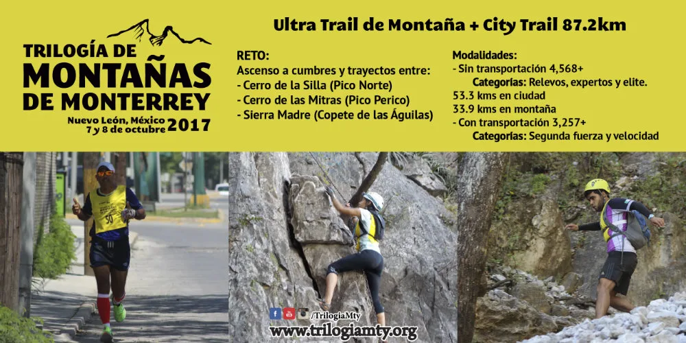 Imagen del archivo de «¡Tenemos fechas para la Trilogía de Montañas de Monterrey 2017!».