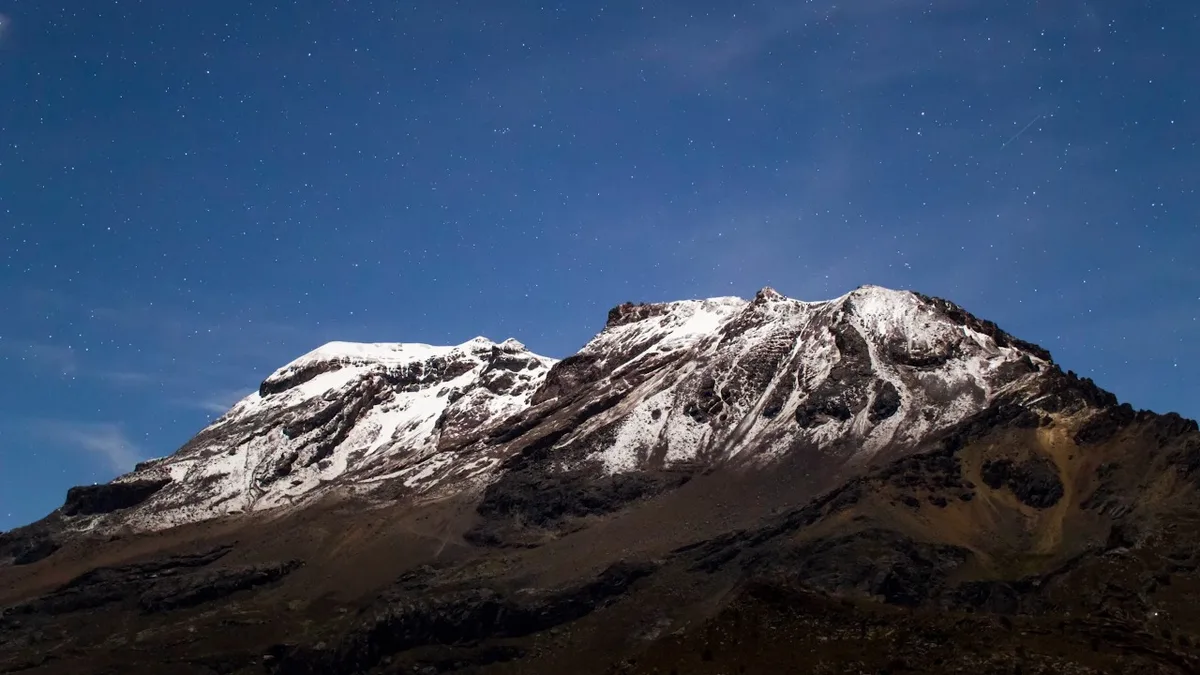 Imagen del archivo de «El timelapse del Izta y el Popo que te enamorará: por Timelapse México».