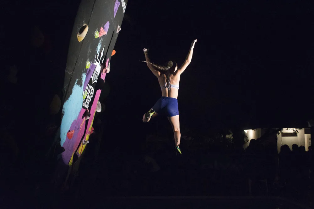 Imagen del archivo de «Concluyó Queens of the Rocks, el máximo evento de escalada femenil en México».