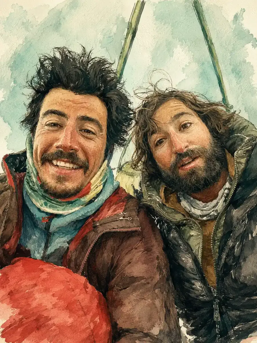Imagen del archivo de «Crónica mexa encumbrando el Denali Parte 1 - Max Álvarez y Santi de la Parra».
