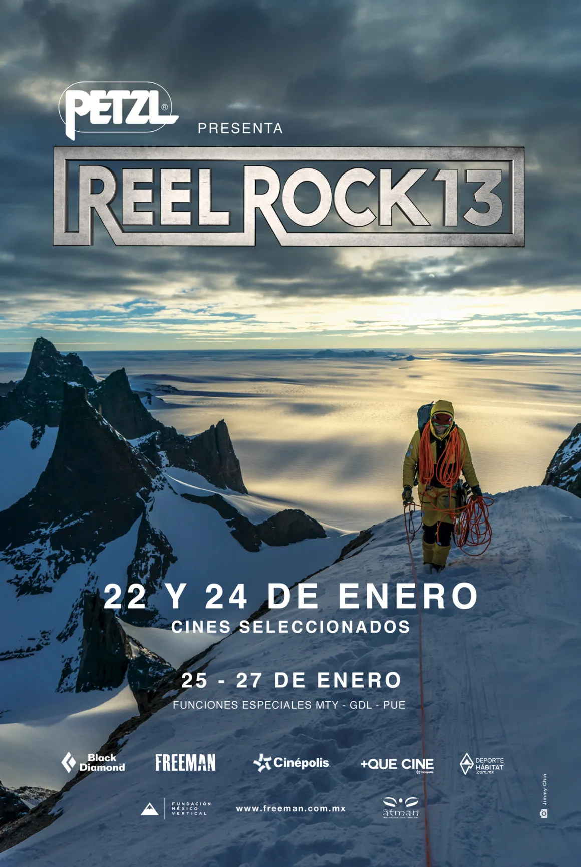 Imagen del archivo de «¡Última oportunidad! Reel Rock 13, funciones especiales en MTY y Puebla».
