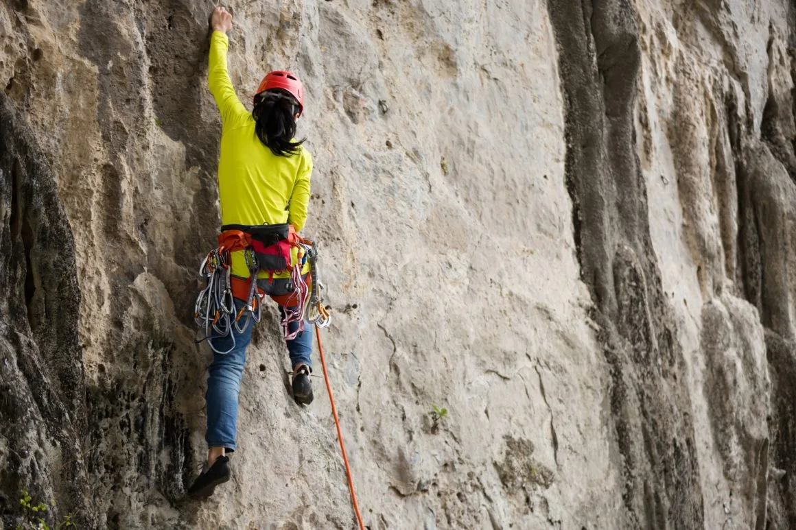 Rock climbing