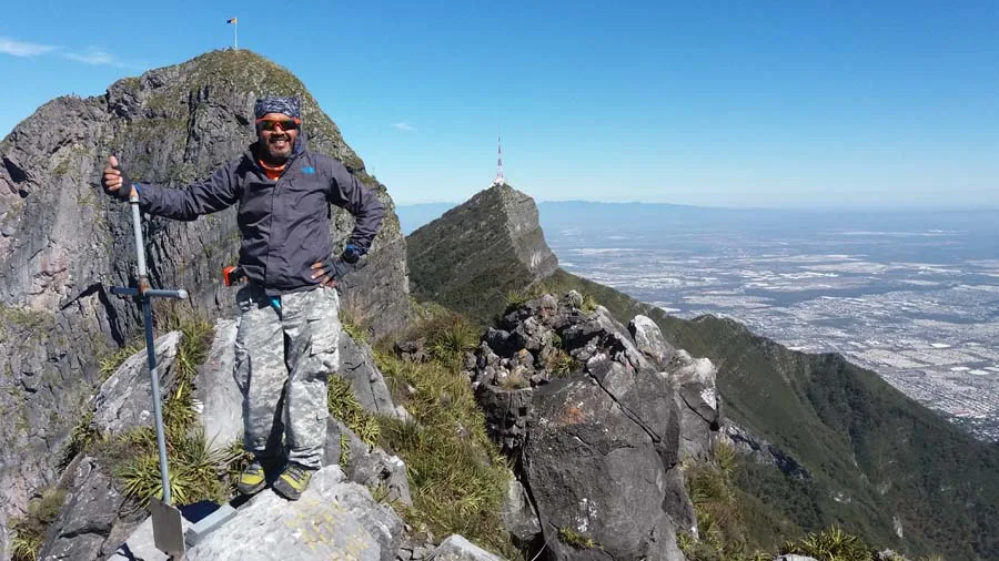 Imagen del archivo de «Sillalogía, un reto de 4 cumbres y 2 mil metros de desnivel en Monterrey».