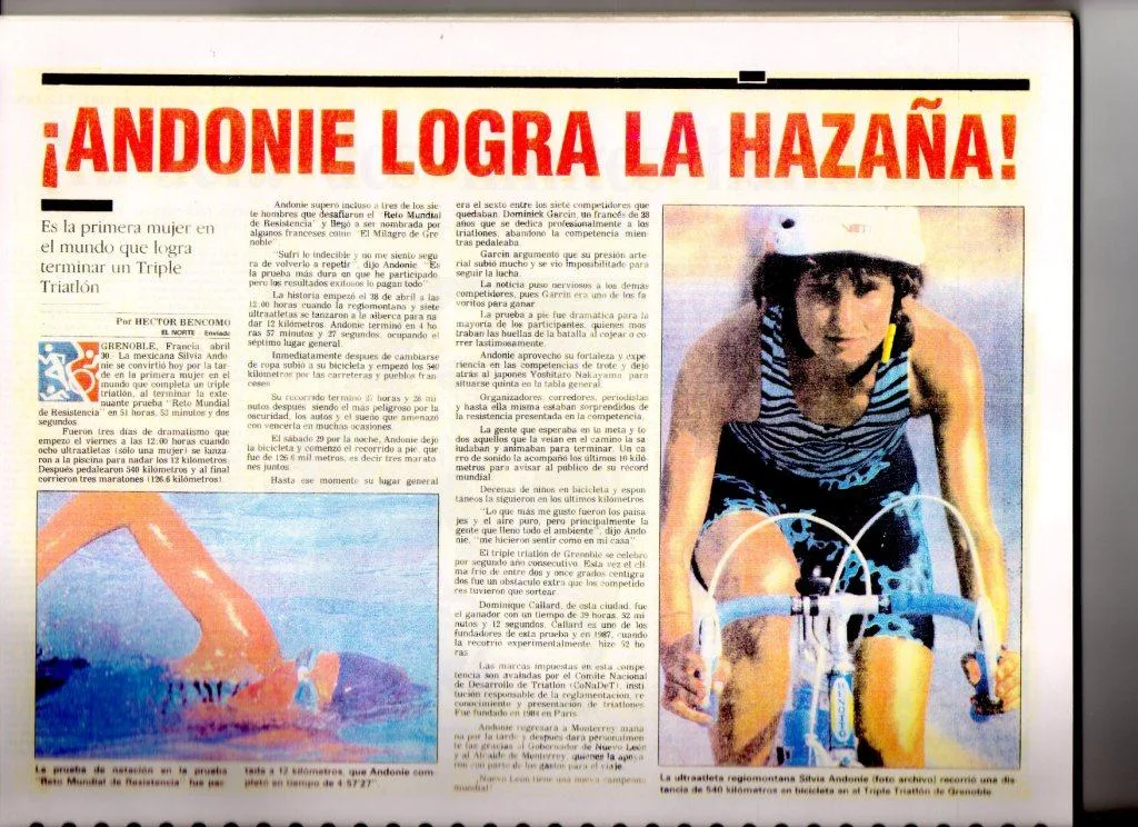 Imagen del archivo de «Entrevista a Silvia Andonie: la corredora más resistente del mundo es mexicana».
