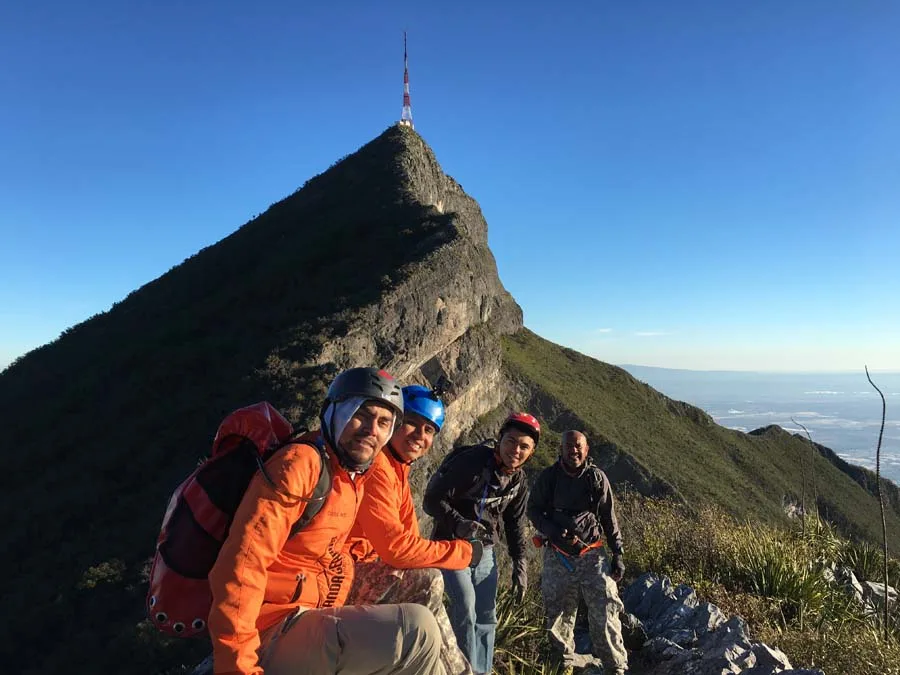 Imagen del archivo de «Sillalogía, un reto de 4 cumbres y 2 mil metros de desnivel en Monterrey».
