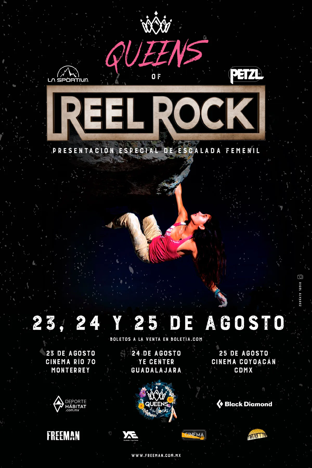 Imagen del archivo de «Queens of Reel Rock: presentación especial del mejor cine de escalada femenil».