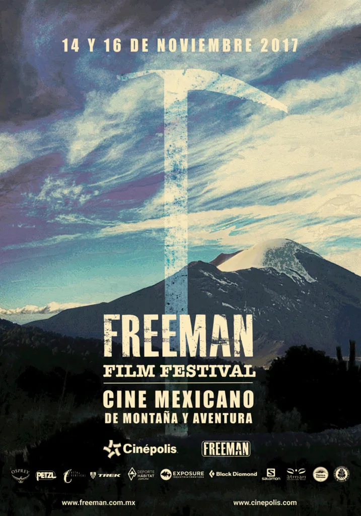 Imagen del archivo de «Programa y sedes Freeman Film Festival 2017, Cine Mexicano de Montaña y Aventura».