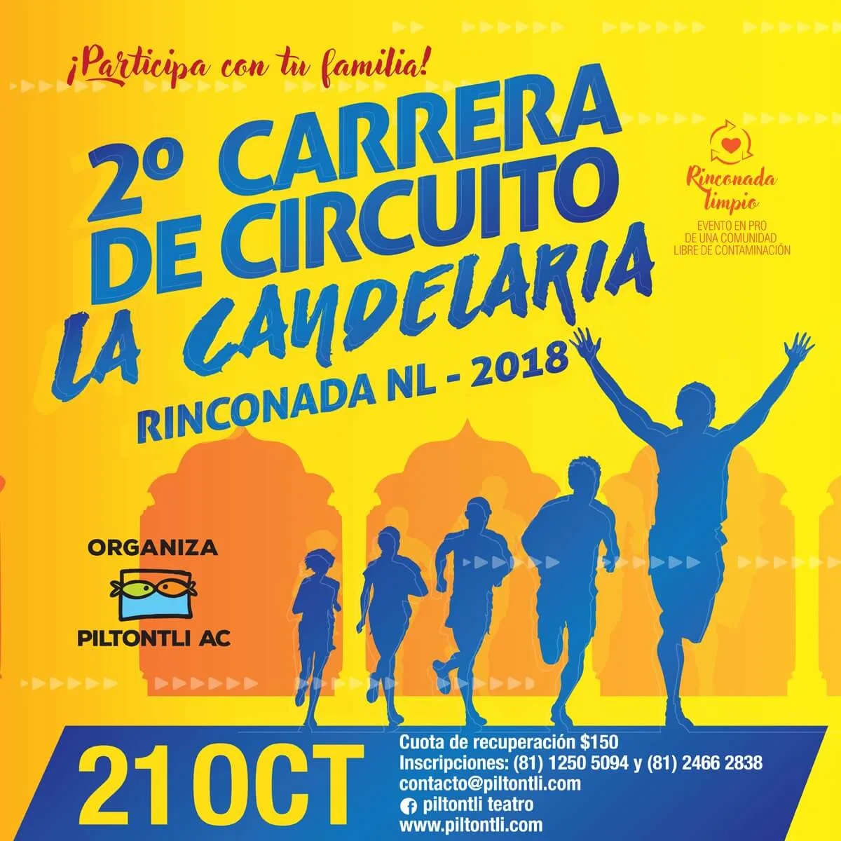 Imagen de portada de «Caminata ecológica, taller de reciclaje y carrera La Candelaria:  ¡Asiste!».