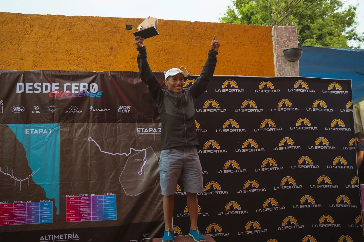 Imagen del archivo de «Desde Cero Challenge corona al Rey de las Montañas, Ricardo Mejía».
