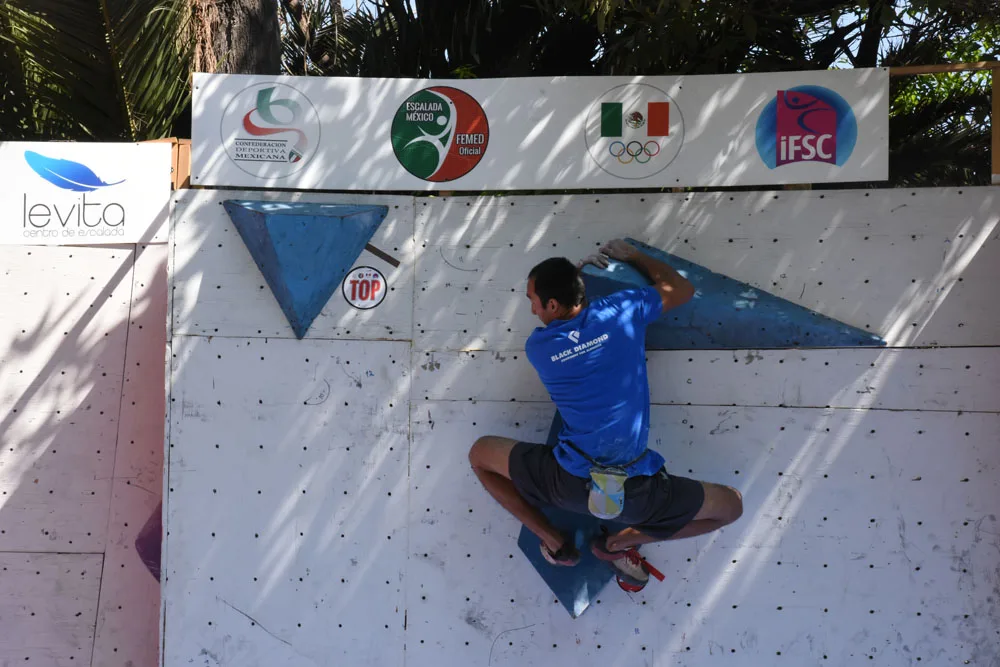 Imagen del archivo de «Santiago de Alba y Arantza Fernández campeones nacionales de bloque 2018».