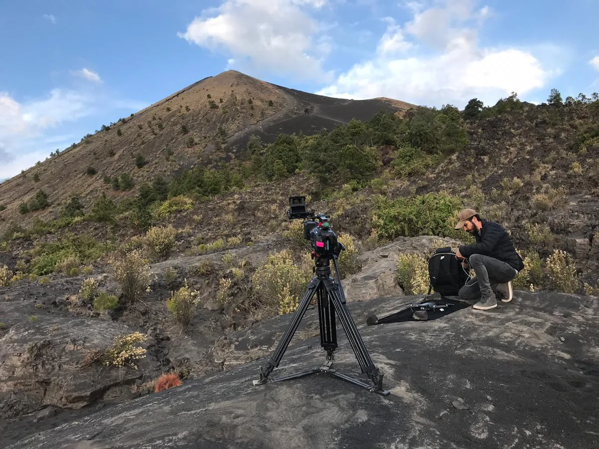 Imagen del archivo de «El Pueblo Cubierto de Lava: documental mexicano sobre el Paricutín».