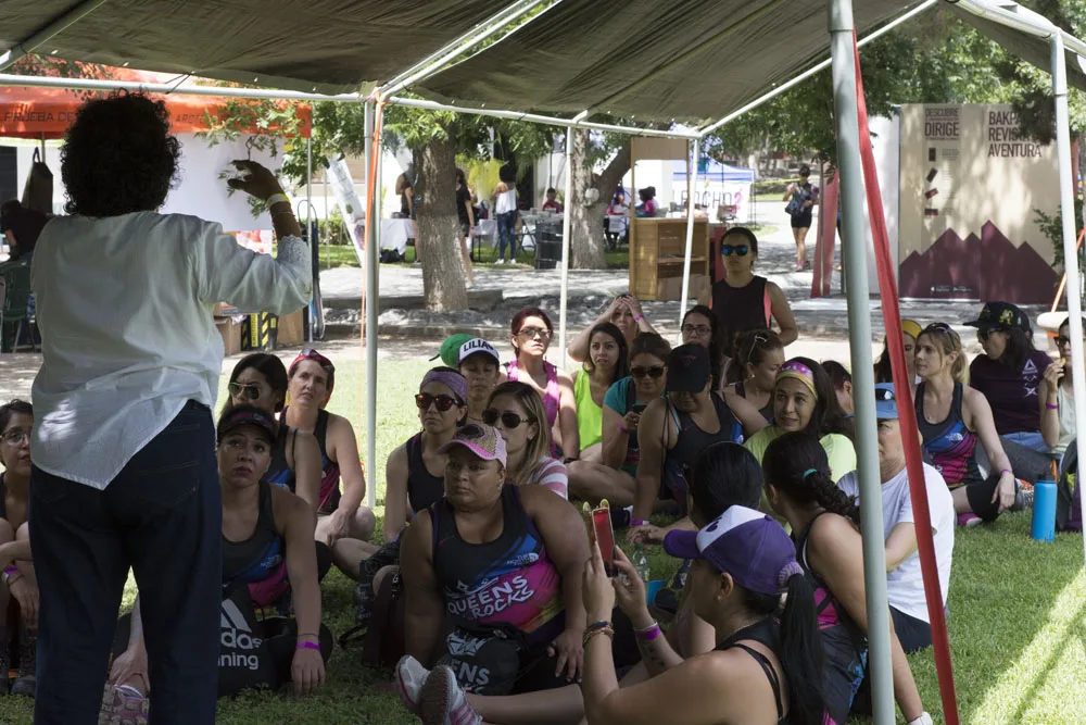 Imagen del archivo de «Concluyó Queens of the Rocks, el máximo evento de escalada femenil en México».